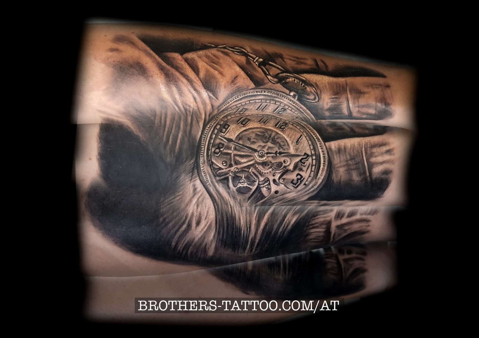 old men hand- Tattoo